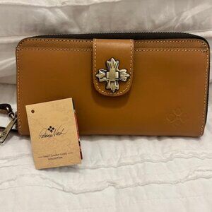 Patricia Nash Edeline Wallet - Hazelnut- NWT